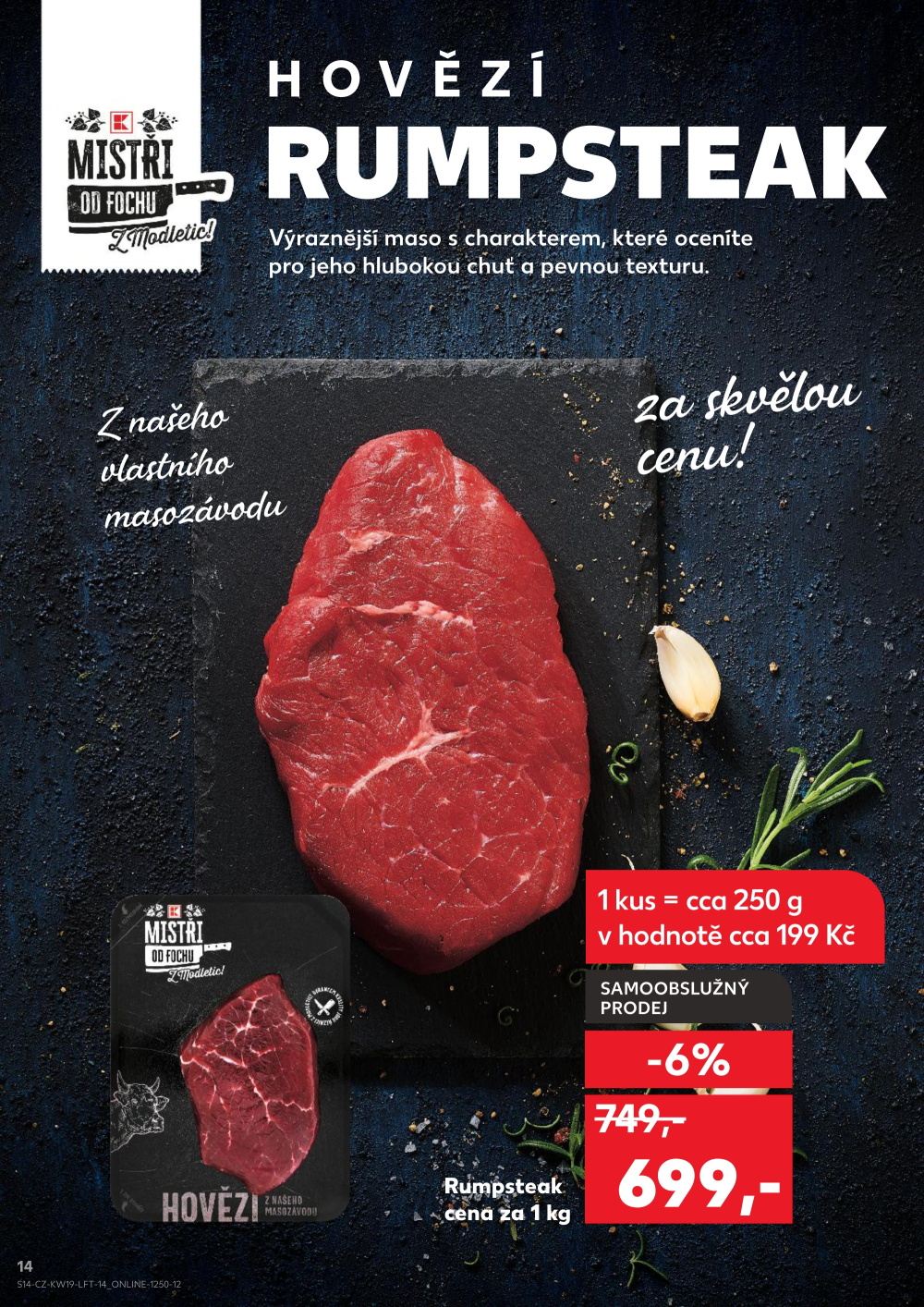 Leták Kaufland leták Praha 8 - Libeň - strana 14