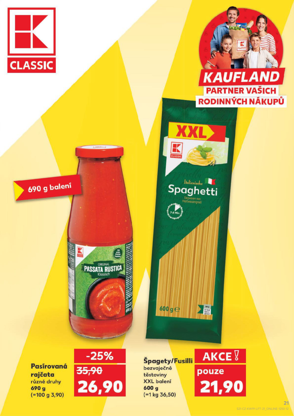 Leták Kaufland leták Praha 8 - Libeň - strana 21