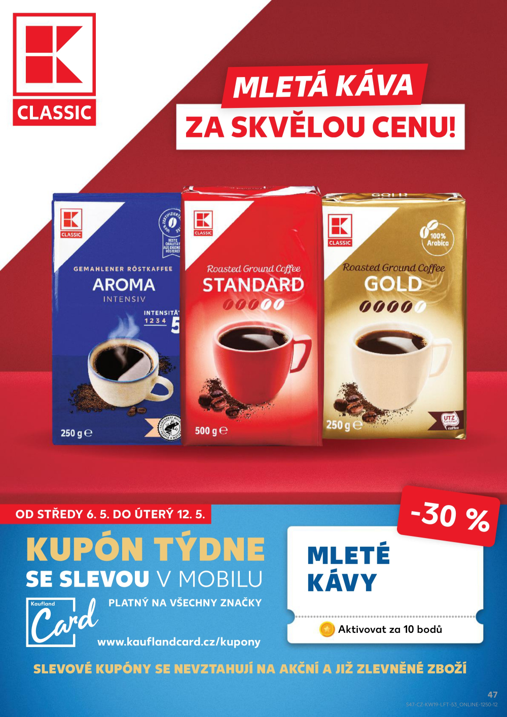 Leták Kaufland leták Praha 8 - Libeň - strana 47
