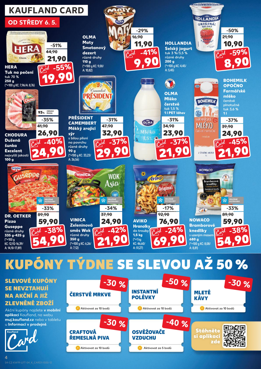 Leták Kaufland leták Praha 8 - Libeň - strana 4