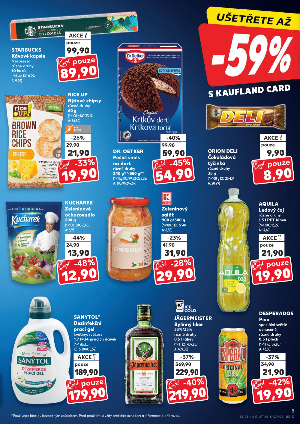 Leták Kaufland leták Praha 8 - Libeň - strana 5