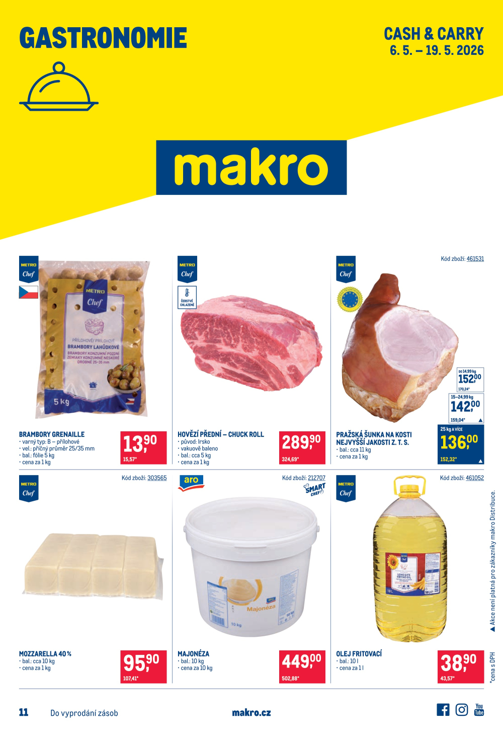 Leták Makro leták - Gastronomie - strana 1