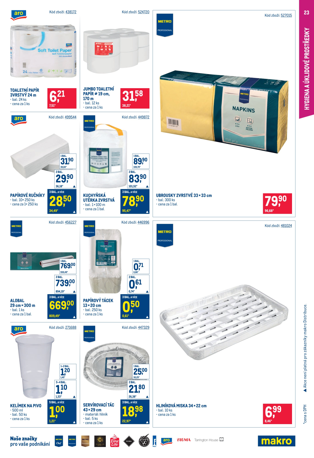 Leták Makro leták - Gastronomie - strana 23