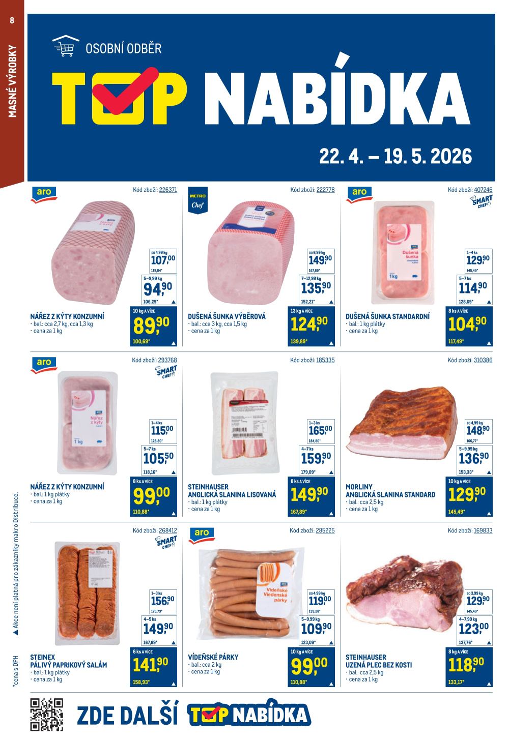 Leták Makro leták - Gastronomie - strana 8