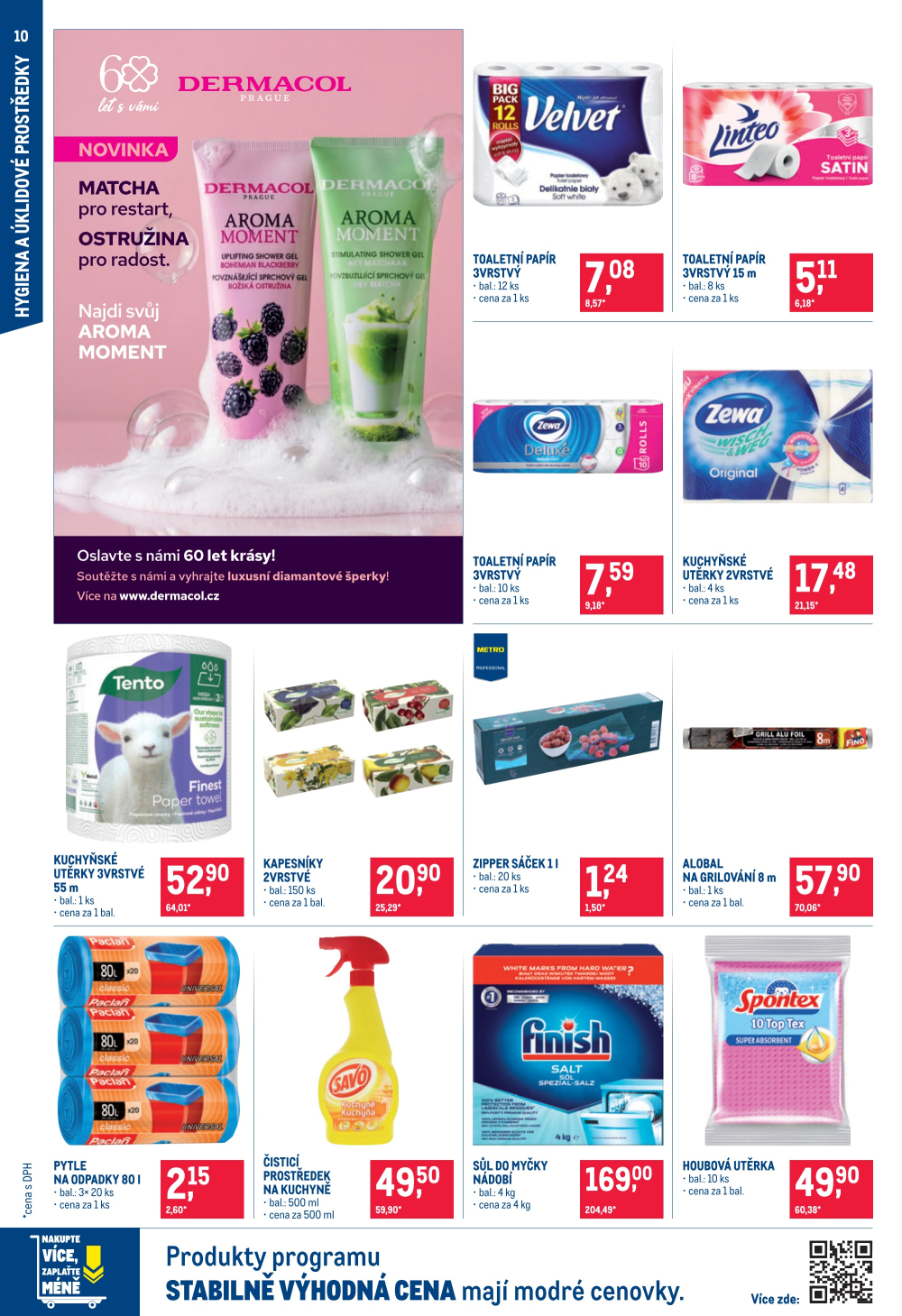 Leták Makro leták - Spotřební zboží, úklid, kosmetika - strana 10
