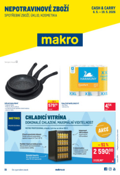 Makro leták - Spotřební zboží, úklid, kosmetika