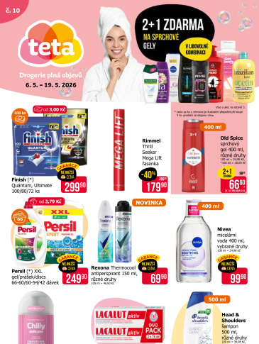 Teta drogerie leták