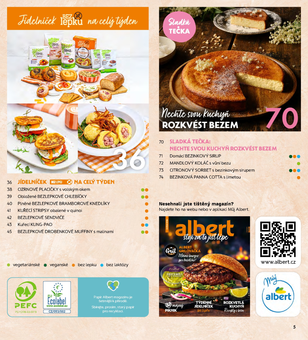 Leták Albert magazín - strana 5