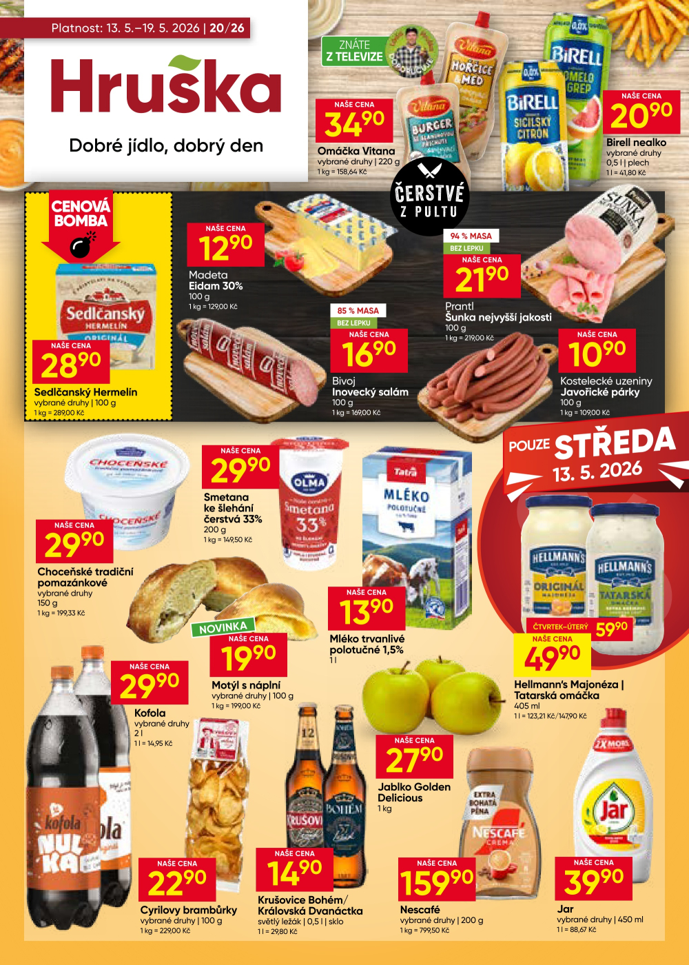 Leták Hruška leták - strana 1