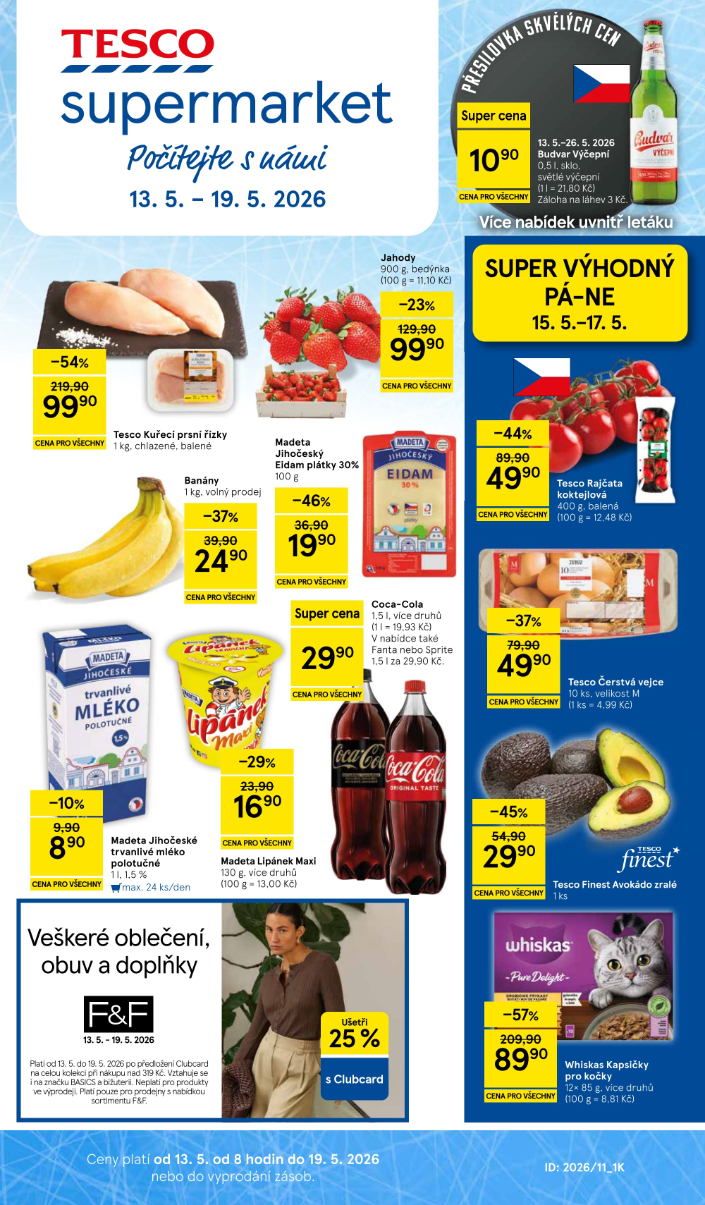Leták Tesco supermarket leták - strana 1