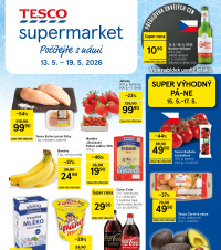 Akční leták Tesco supermarket 