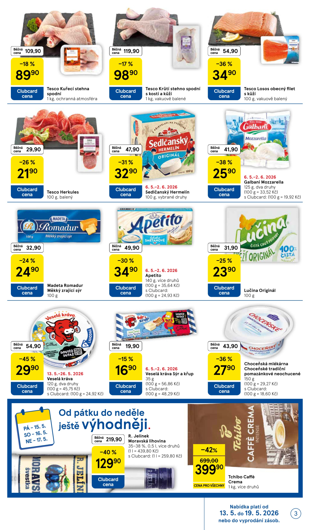 Leták Tesco supermarket leták - strana 3