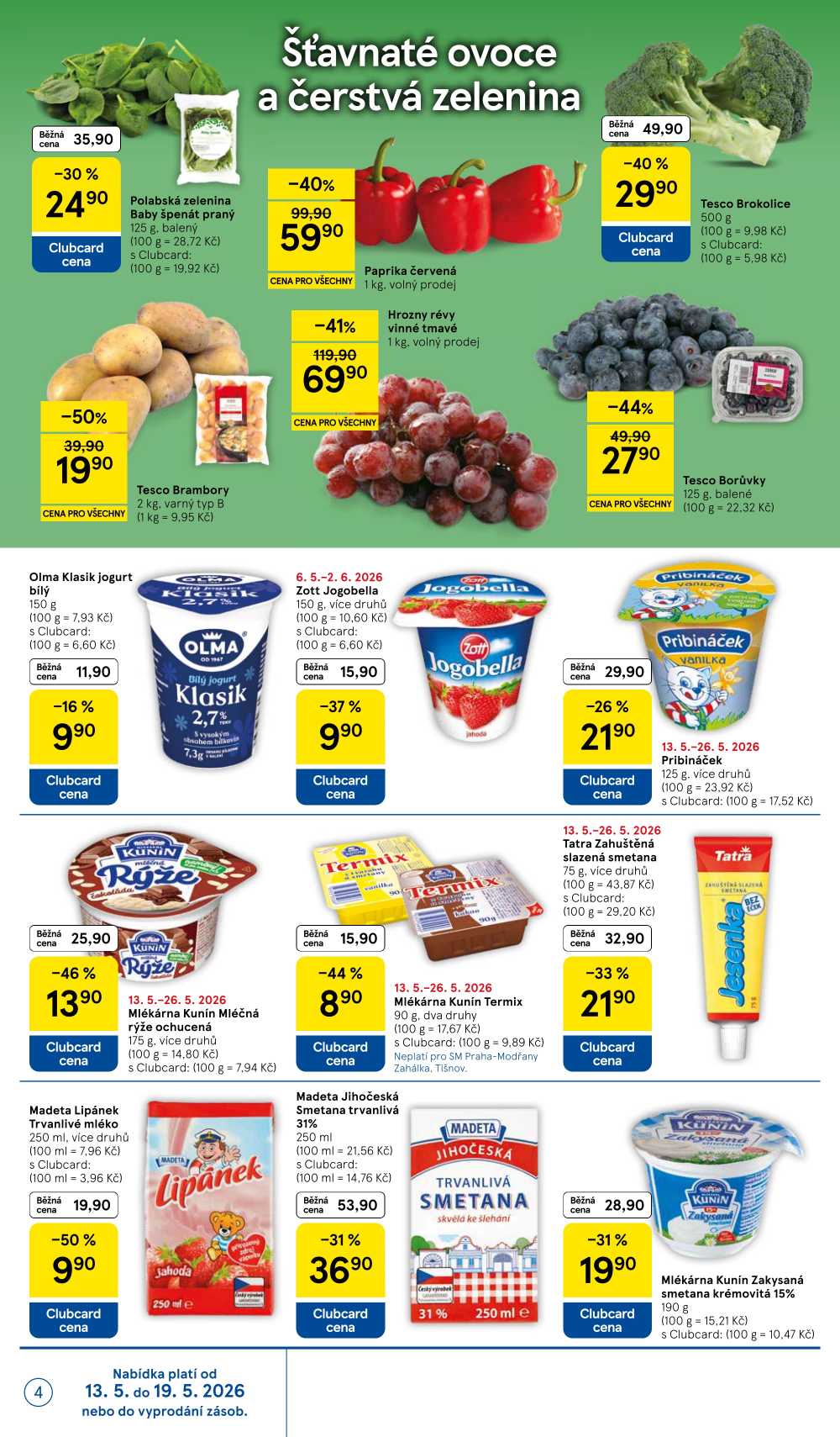 Leták Tesco supermarket leták - strana 4