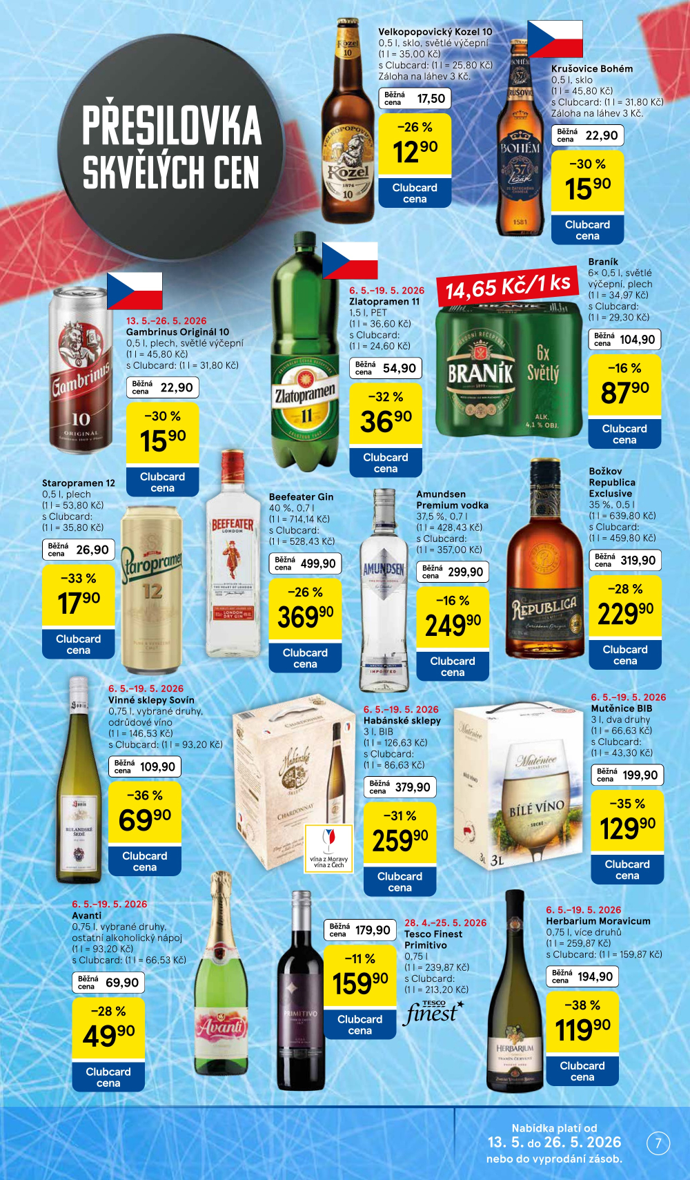 Leták Tesco supermarket leták - strana 7