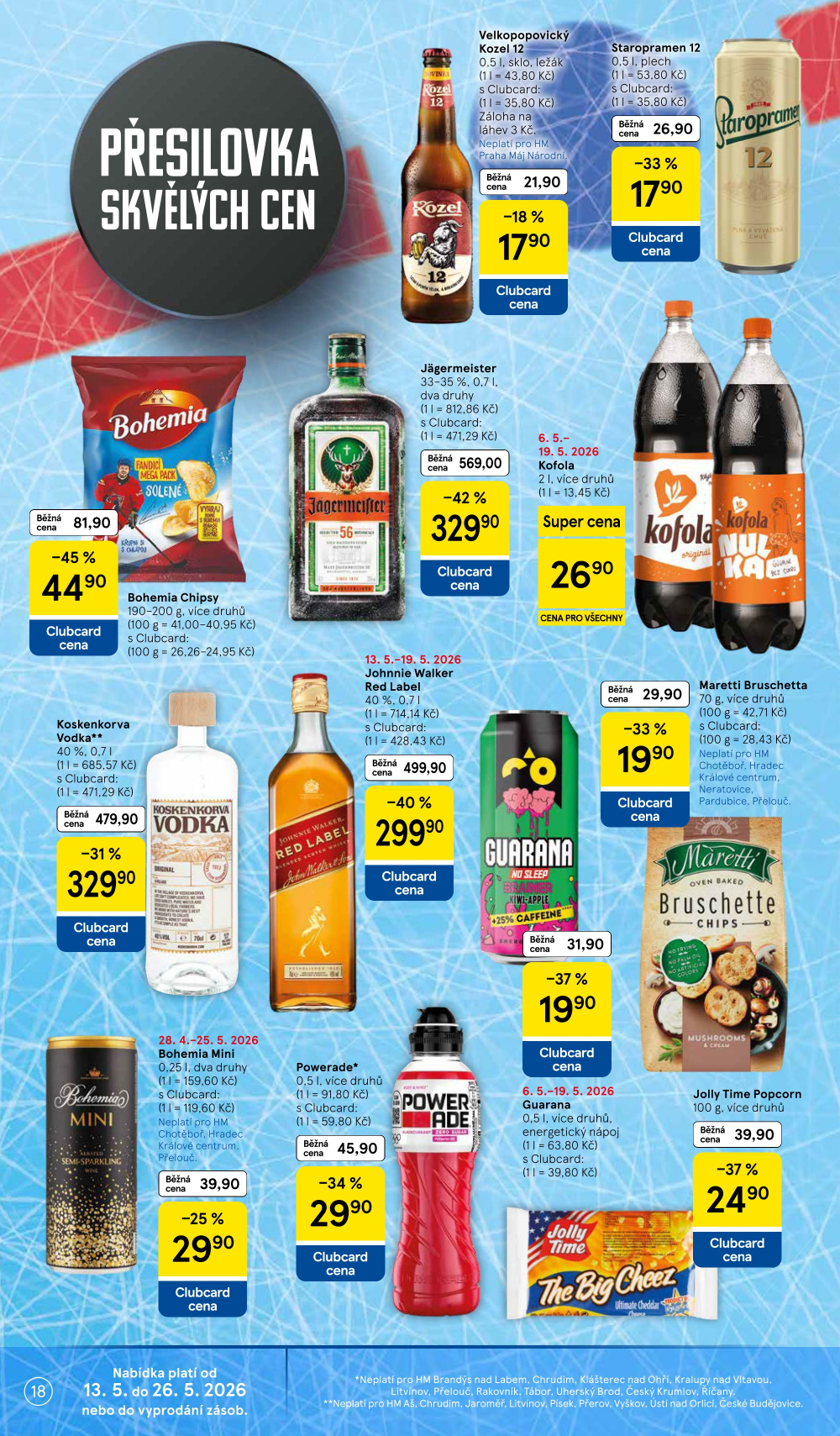 Leták Tesco hypermarket leták - strana 18