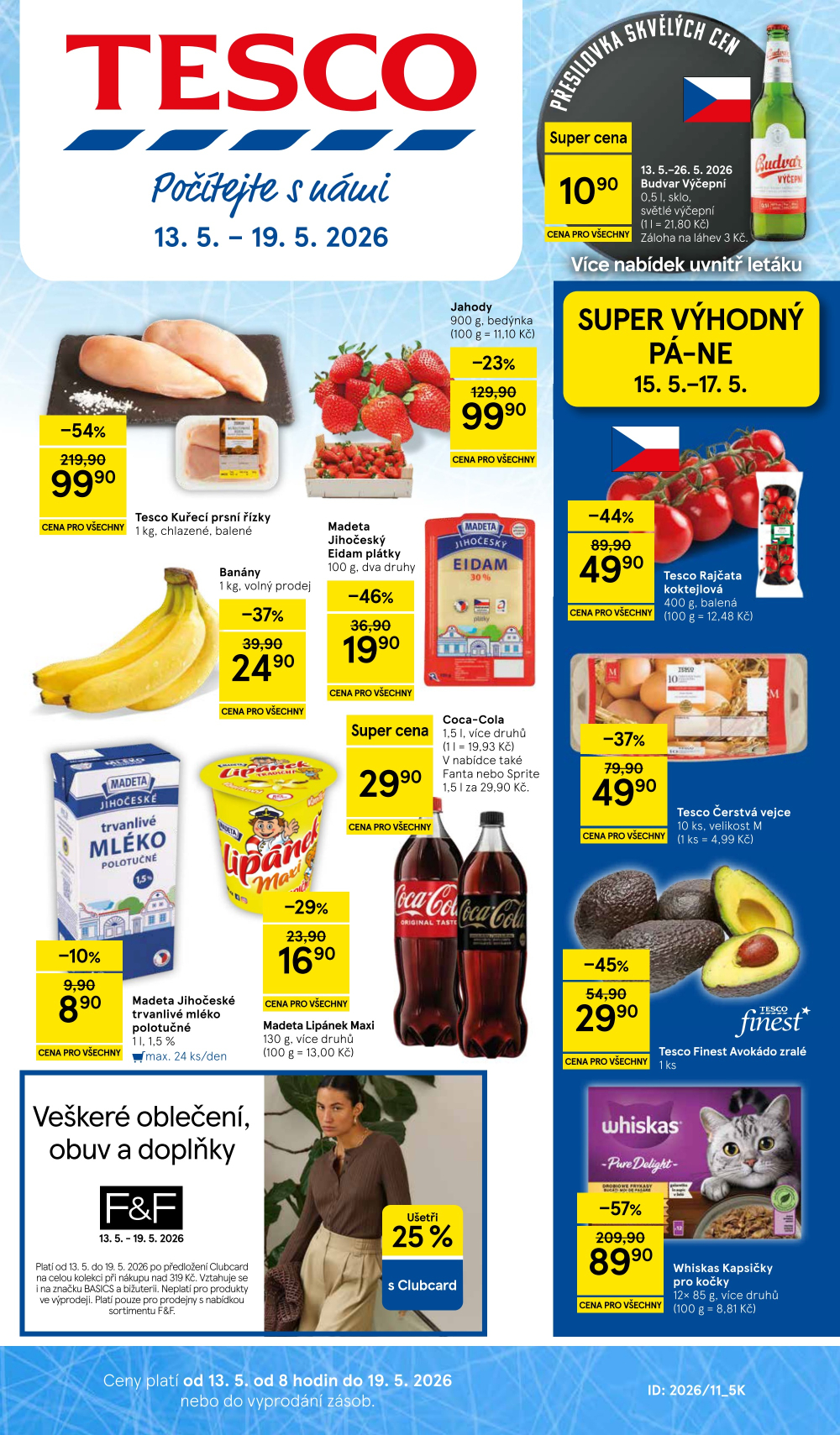 Leták Tesco hypermarket leták - strana 1