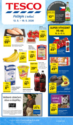 Tesco hypermarket leták