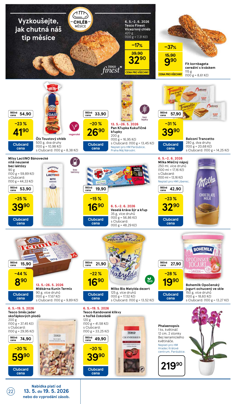 Leták Tesco hypermarket leták - strana 22
