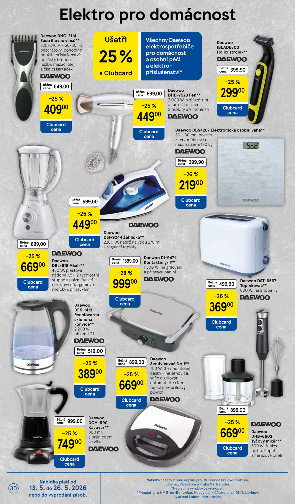 Leták Tesco hypermarket leták - strana 30