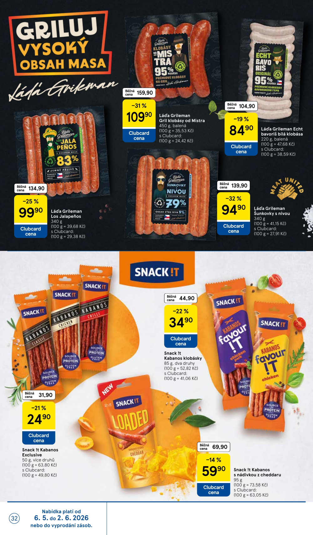 Leták Tesco hypermarket leták - strana 32