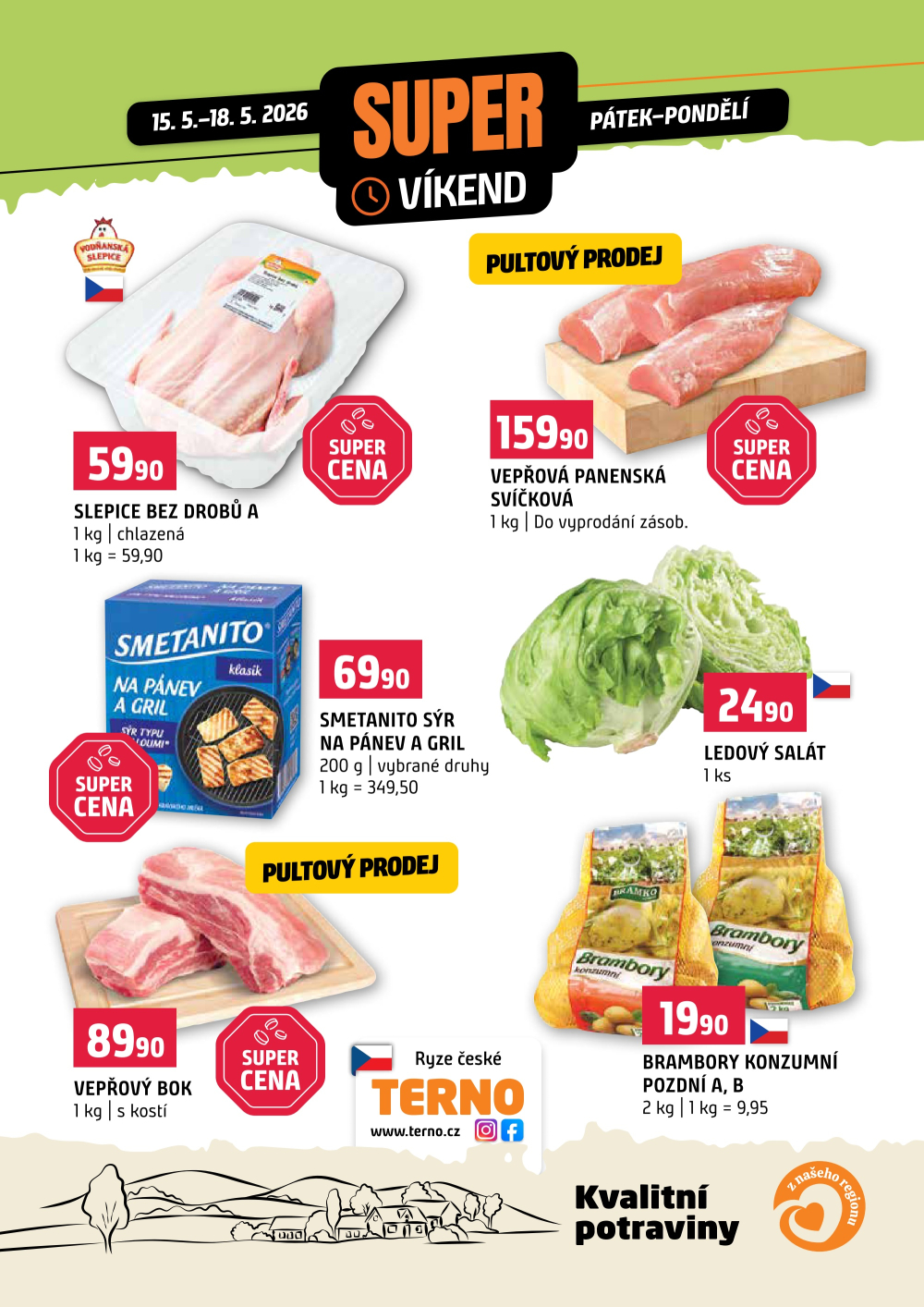 Leták Terno leták - Víkendovka - strana 1