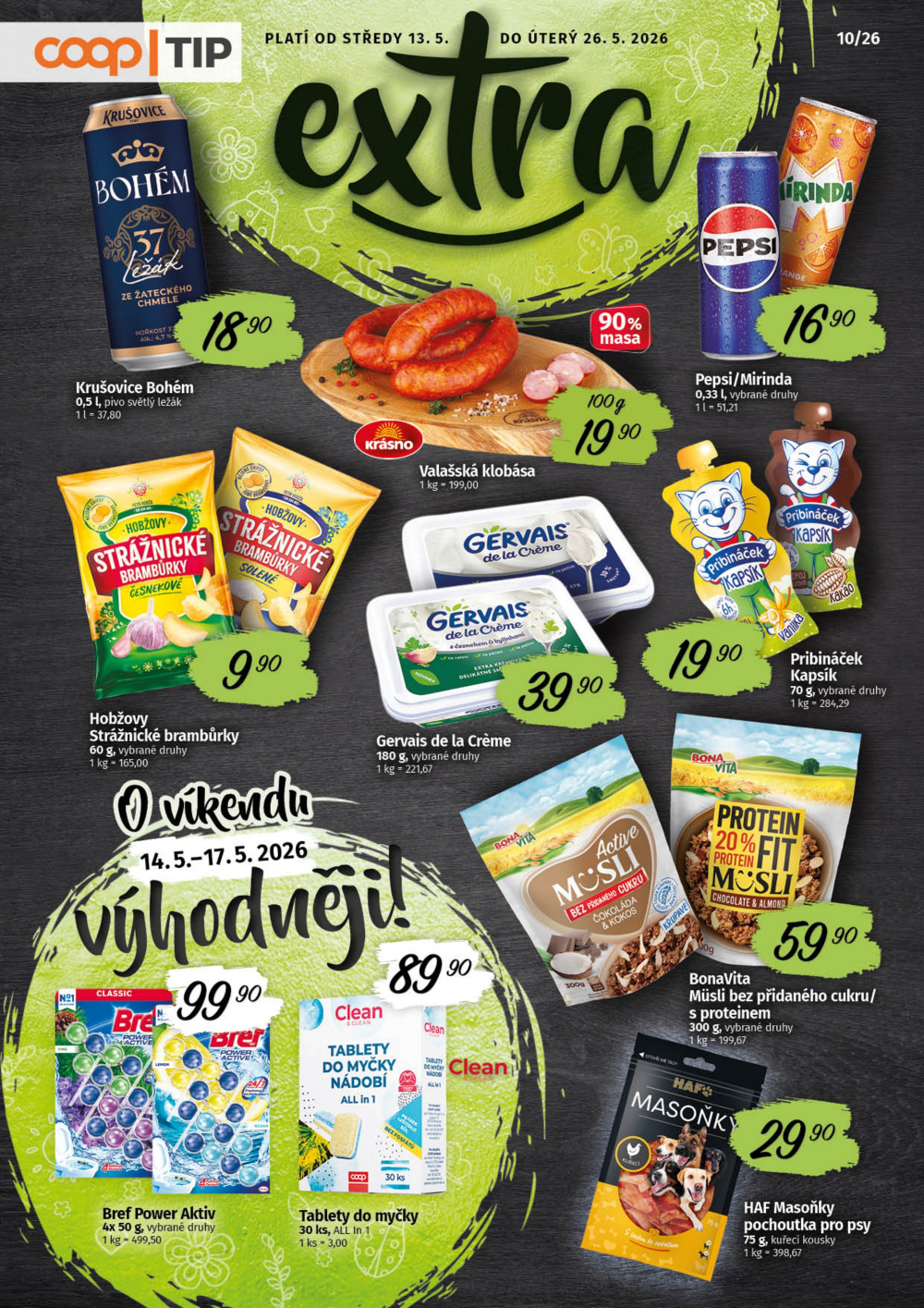 Leták COOP leták - TIP Extra - strana 1