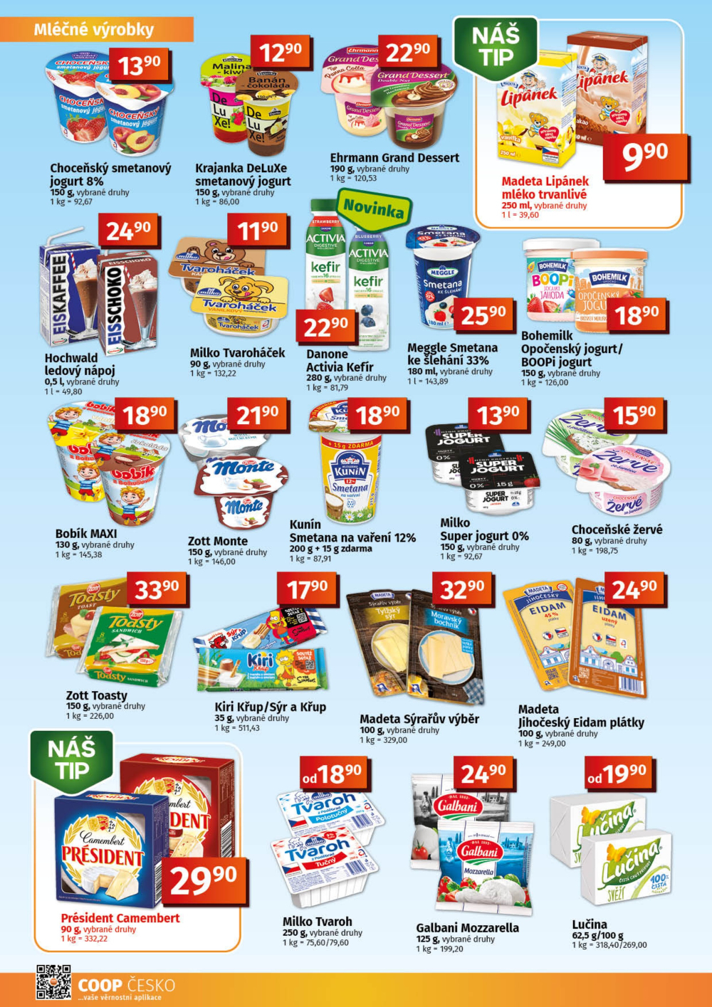 Leták COOP leták - TIP a TUTY Menu - strana 4