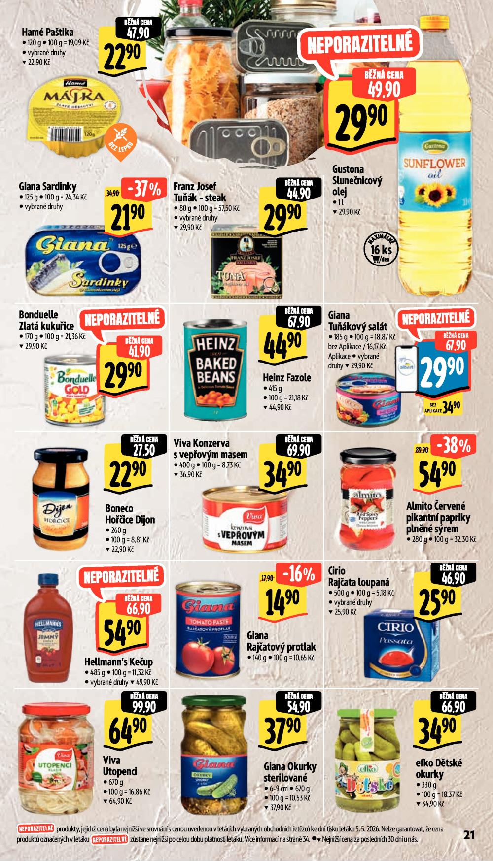 Leták Albert Hypermarket leták - Nymburk - strana 29