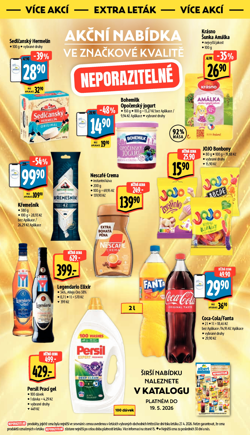 Leták Albert Hypermarket leták - strana 44