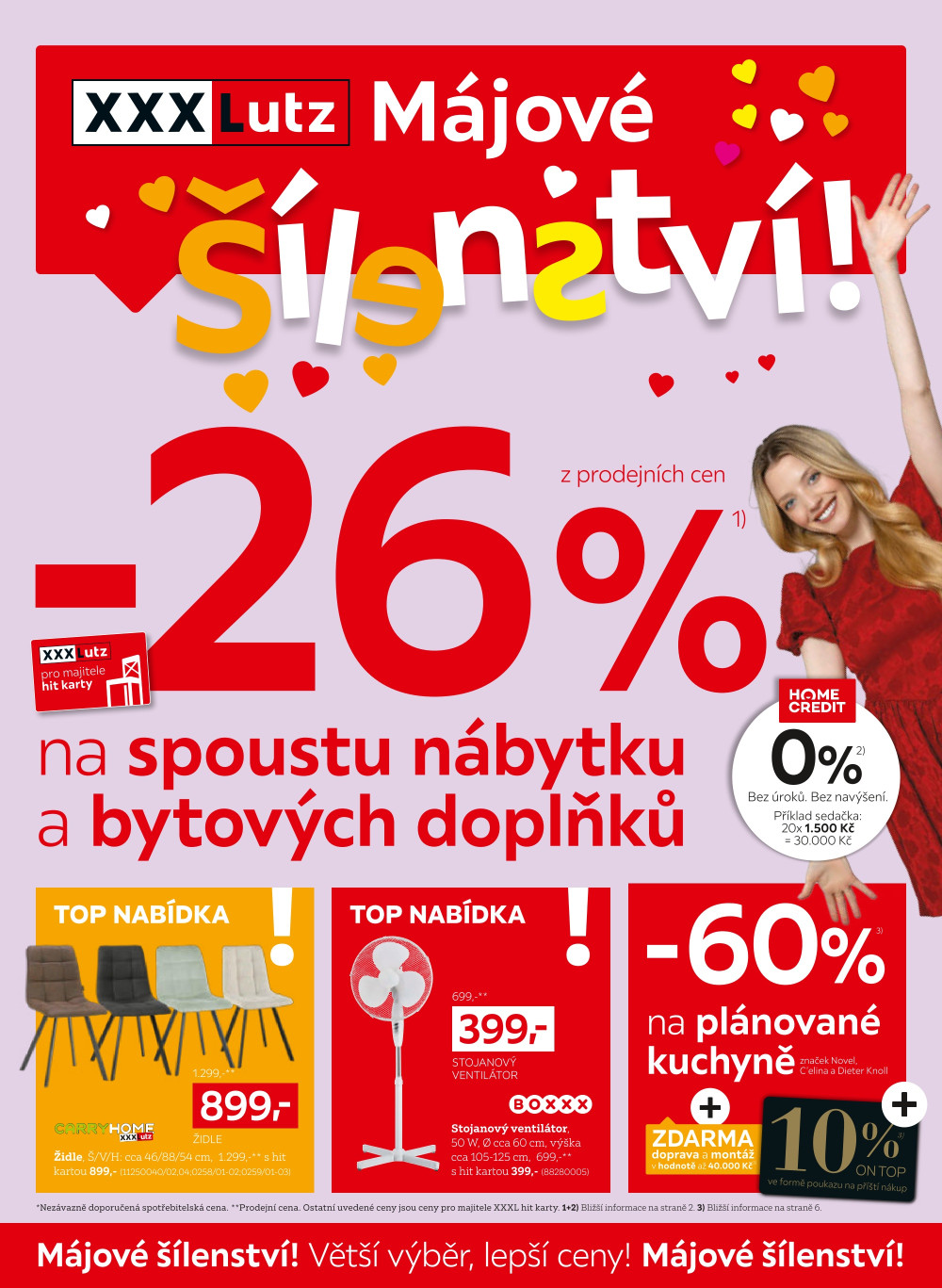 Leták XXXLutz leták - Májové šílenství II. - strana 17