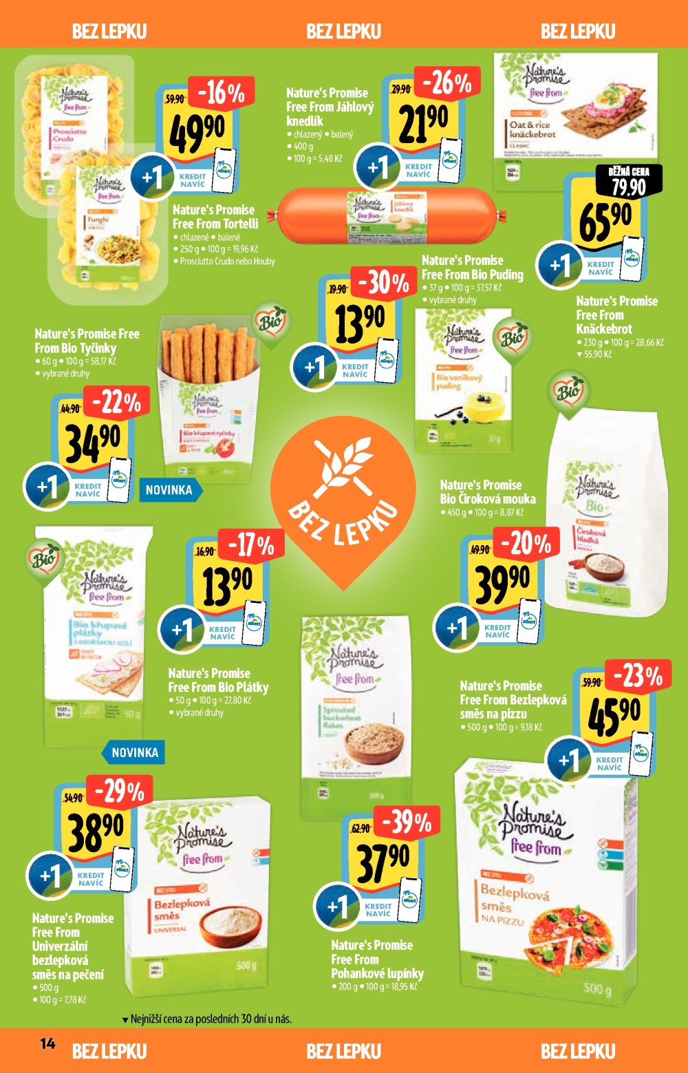 Leták Albert Hypermarket - Akční katalog Bio - strana 14