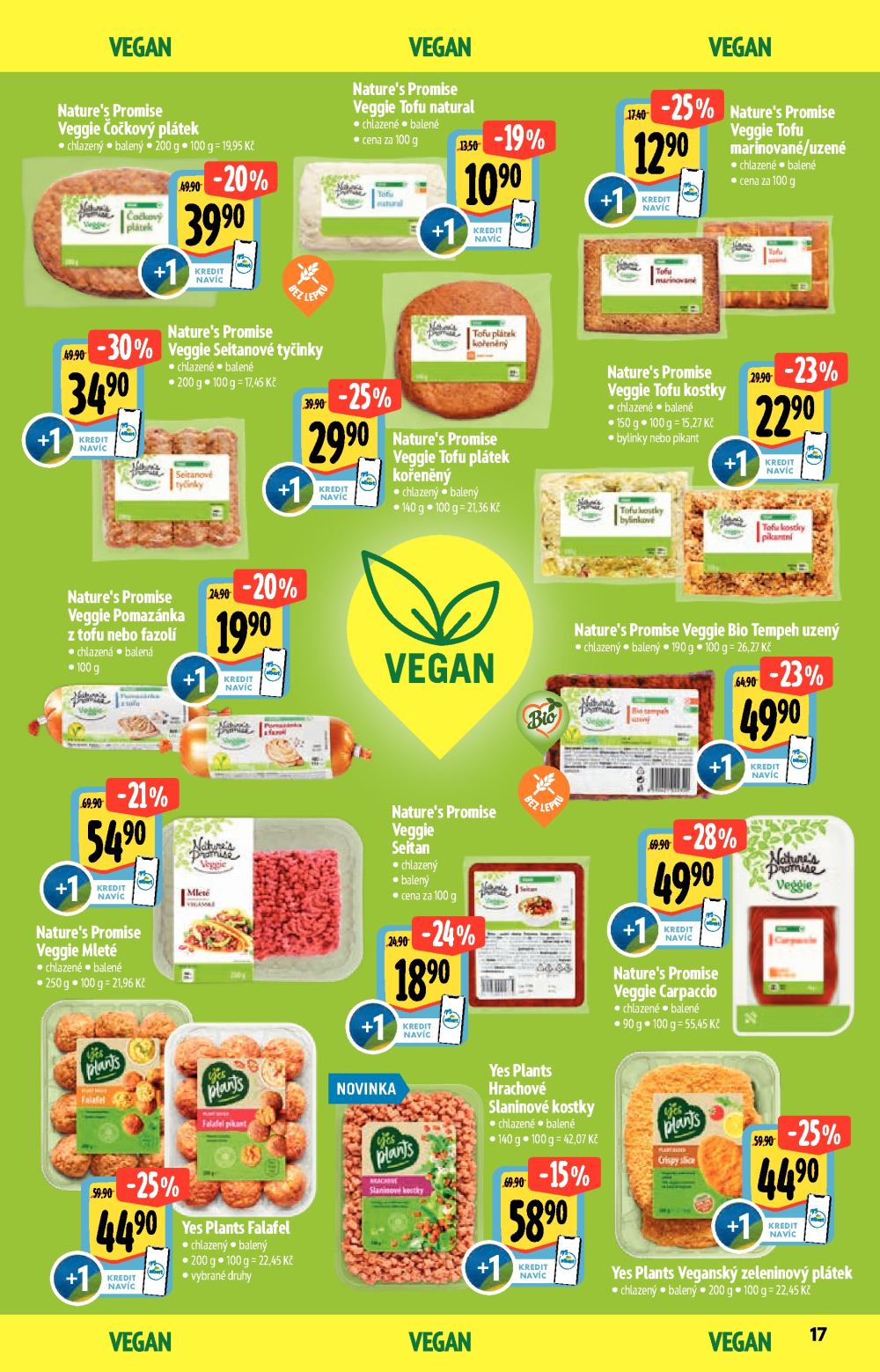 Leták Albert Hypermarket - Akční katalog Bio - strana 17