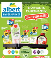 Akční leták Albert Hypermarket - Akční katalog Bio