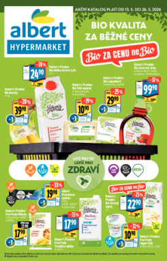 Albert Hypermarket - Akční katalog Bio