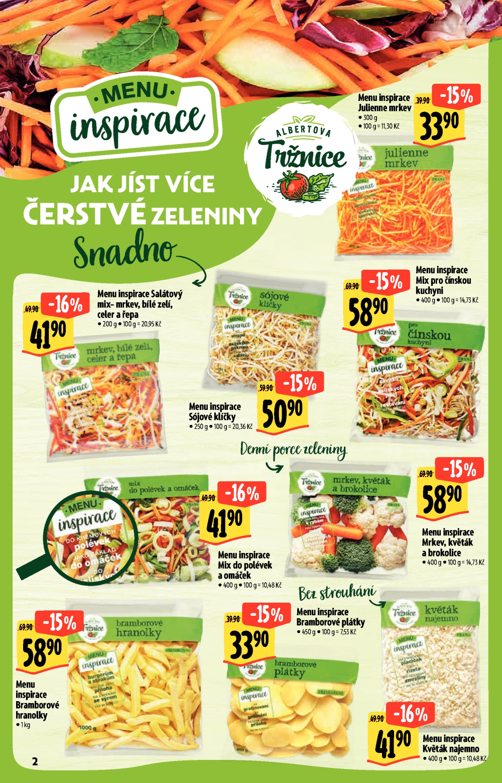 Leták Albert Hypermarket - Akční katalog Bio - strana 2