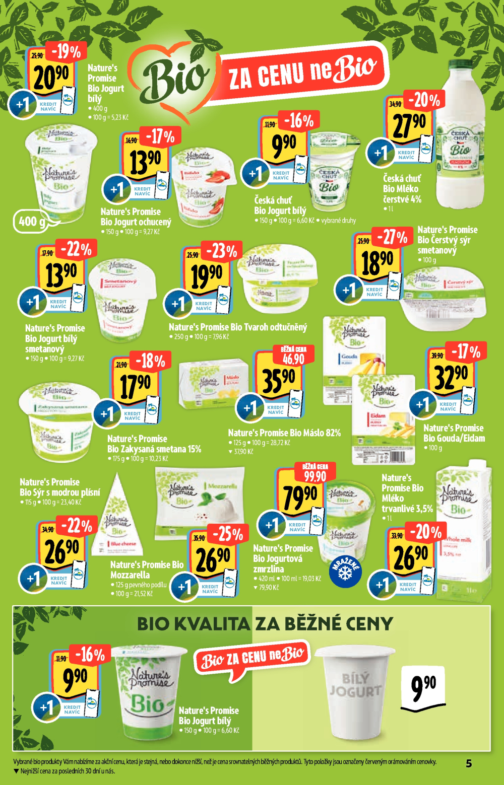 Leták Albert Hypermarket - Akční katalog Bio - strana 5