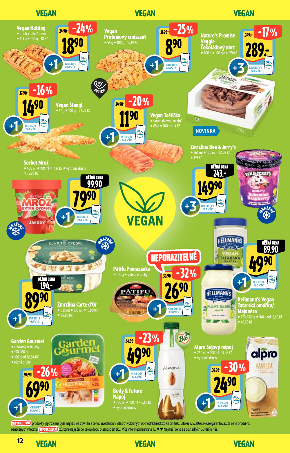 Leták Albert Supermarket - Akční katalog Bio - strana 12