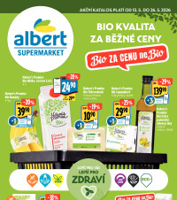 Akční leták Albert Supermarket - Akční katalog Bio
