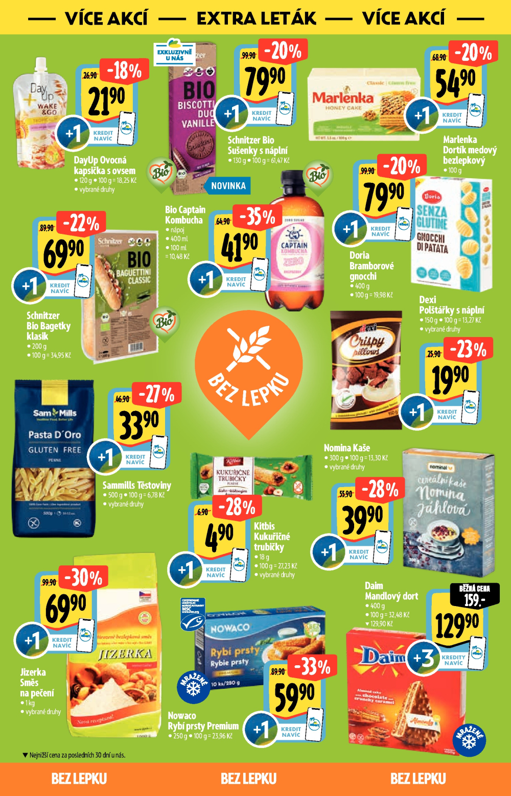 Leták Albert Supermarket - Akční katalog Bio - strana 21