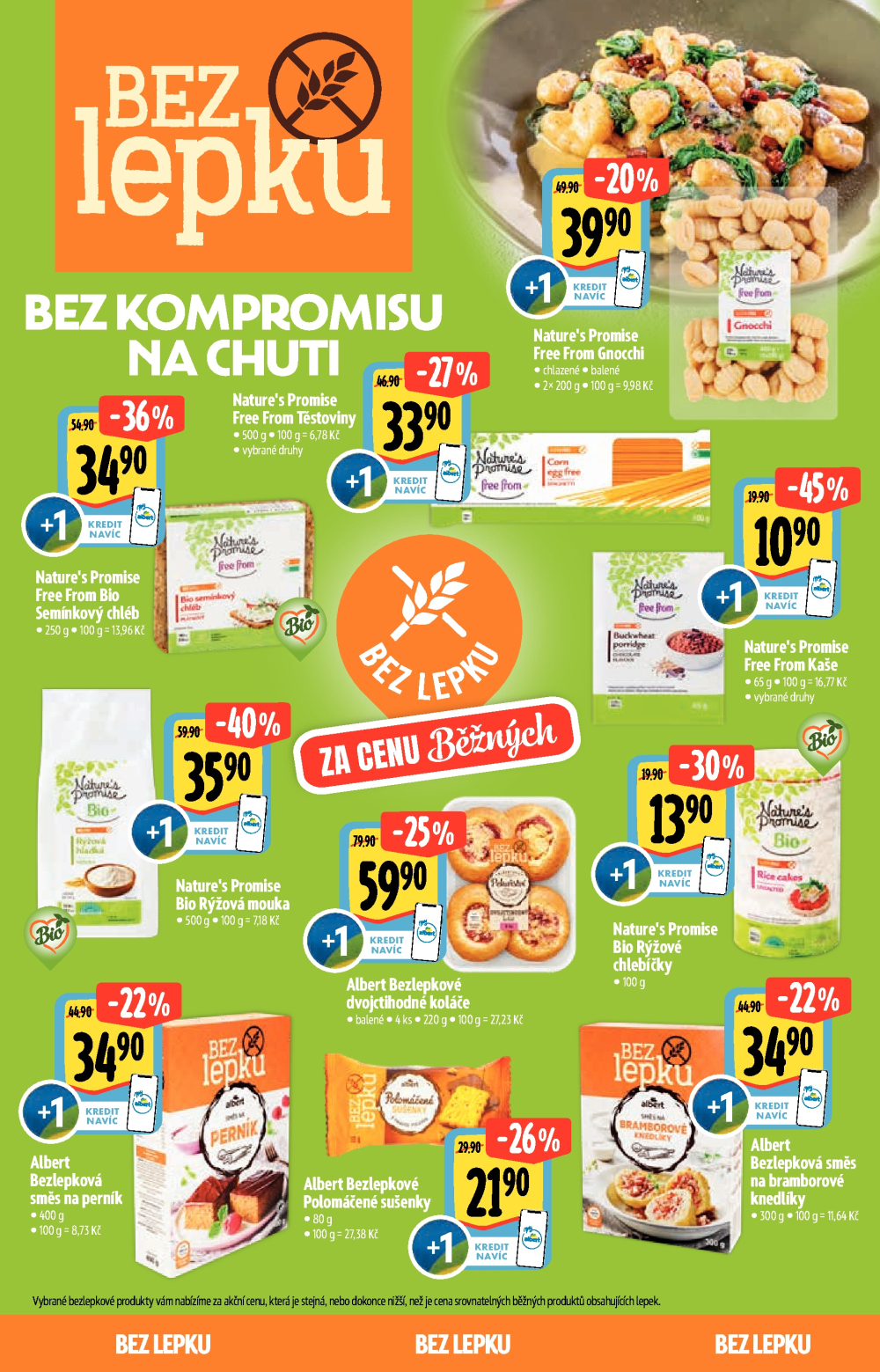 Leták Albert Supermarket - Akční katalog Bio - strana 22