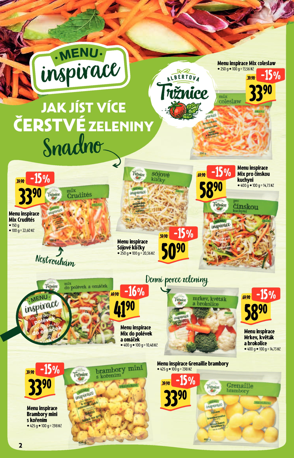 Leták Albert Supermarket - Akční katalog Bio - strana 2