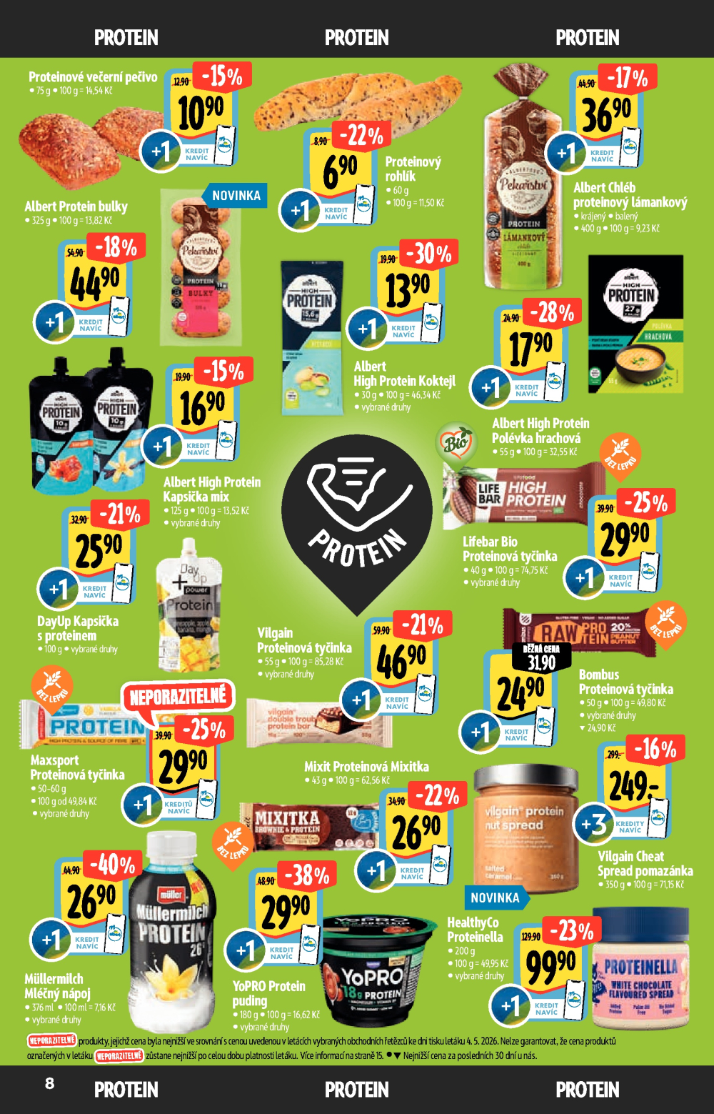Leták Albert Supermarket - Akční katalog Bio - strana 8