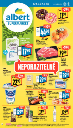 Albert Supermarket leták