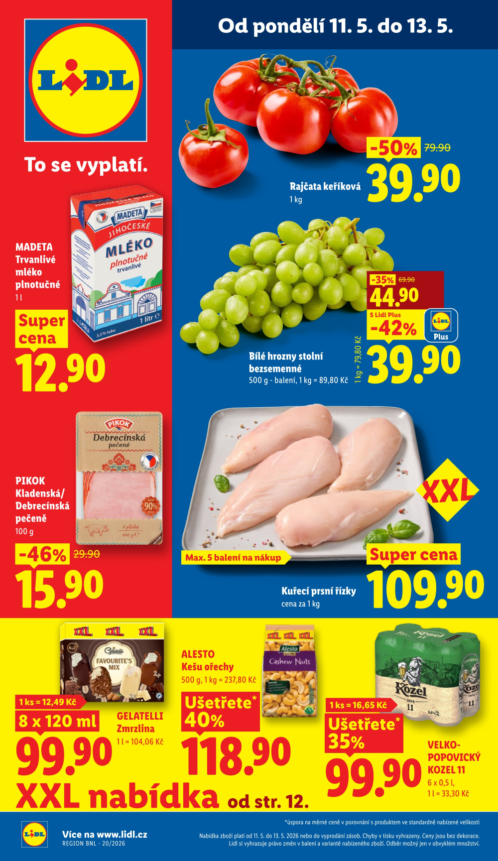 Leták Lidl leták od pondělí - strana 1