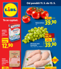 Akční leták Lidl  od pondělí