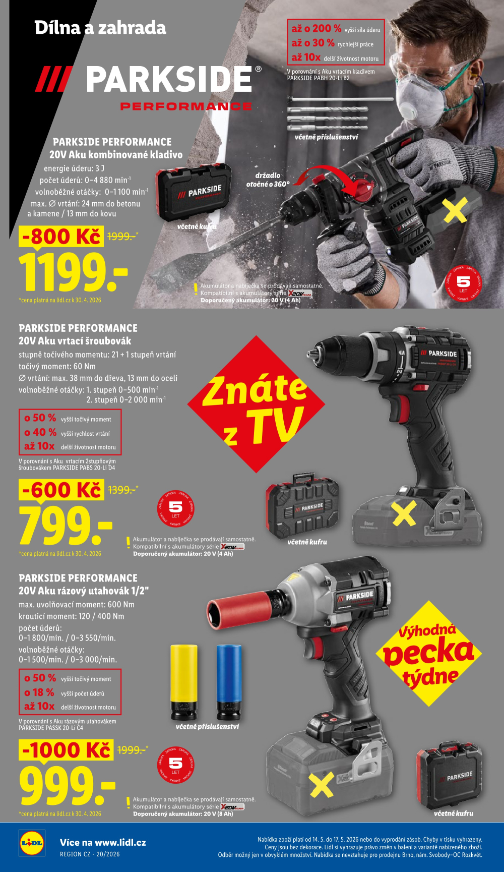 Leták Lidl leták - Nabídka spotřebního zboží - strana 12
