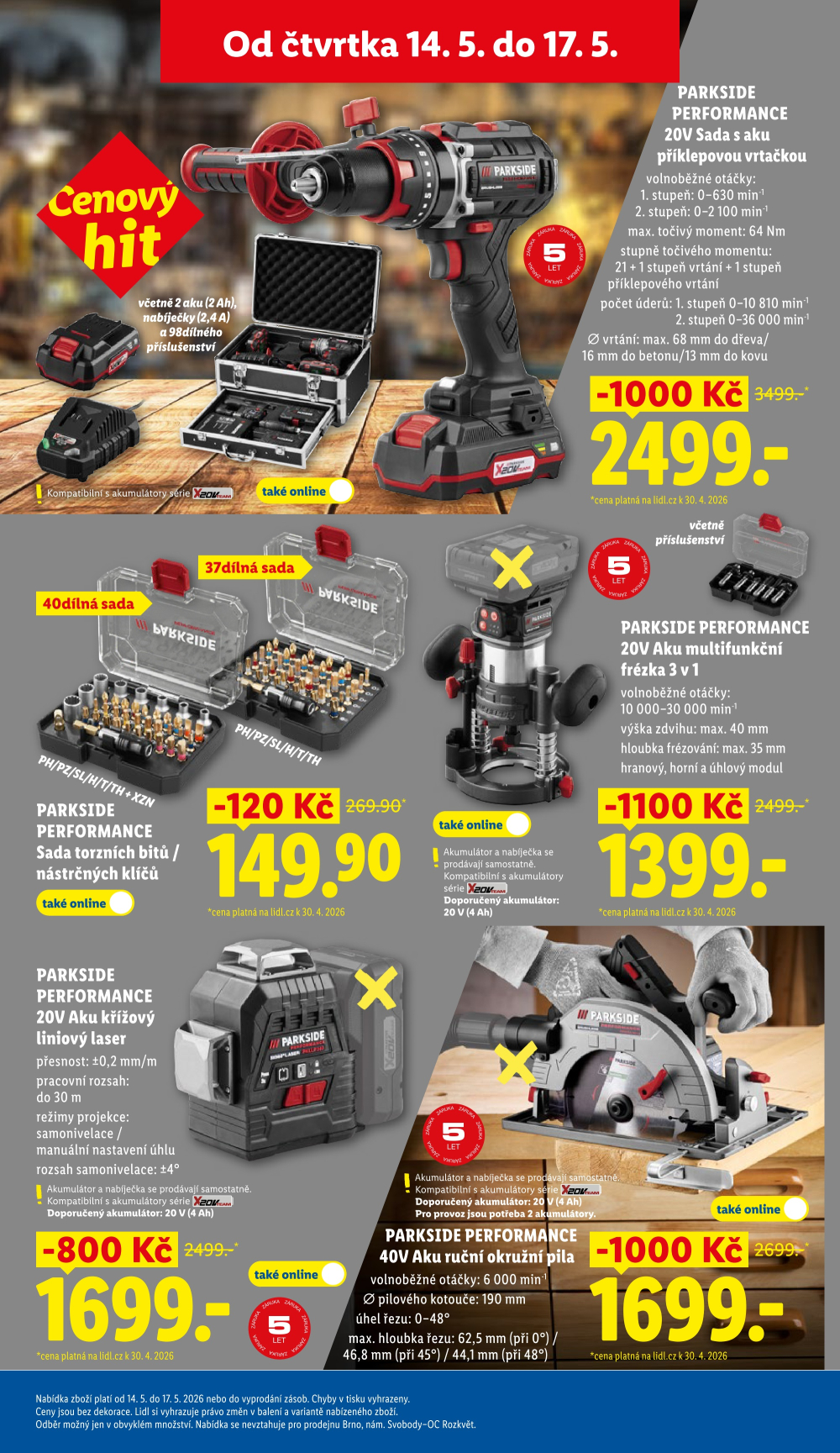 Leták Lidl leták - Nabídka spotřebního zboží - strana 13
