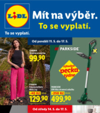 Akční leták Lidl  - Nabídka spotřebního zboží