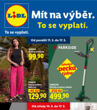 Akční leták Lidl  - Nabídka spotřebního zboží