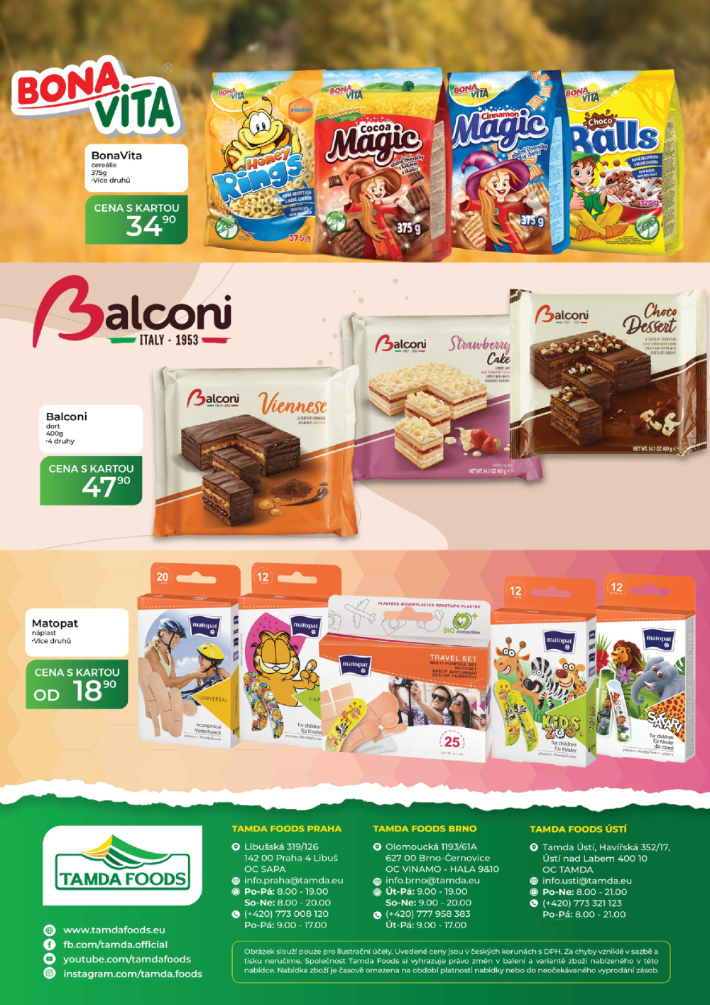 Leták TAMDA FOODS leták - strana 64